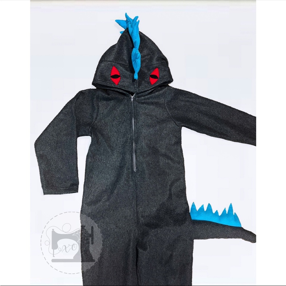 Godzilla Jumpsuit Halloween Costume‎